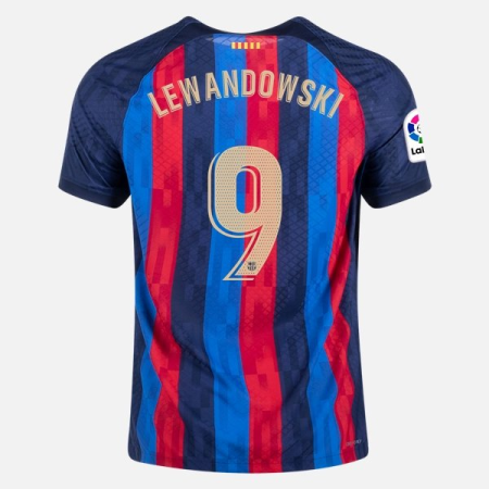 Camisola FC Barcelona Lewandowski 9 Principal 2022-23